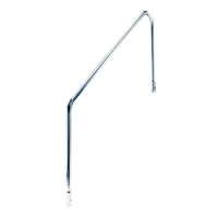 Main courante avec platine à visser x2 longueur 1220mm