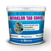 mini galets de chlore choc pastille 125 gr seau de 5 kg 74817