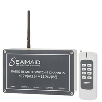 Module radio 4 canaux avec télécommande