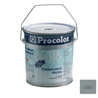Peinture gris perle 2x4l 10kg soit 40m2 deux couches