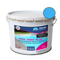 Peinture piscine pool paint plus bleu 2,5 l