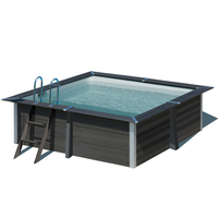 piscine avant garde composite carree 3 26m x 3 26m x h 0 96m 35078