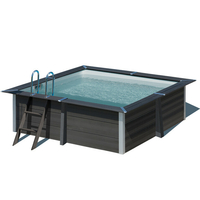 Piscine Avant Garde composite carrée 3.26 m x 3.26 m x H.0.96 m