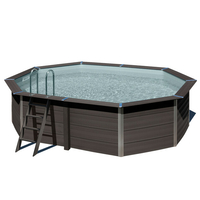 Piscine Avant Garde composite octogonale allongée 5.24 m x 3.86 m x H.1.24 m