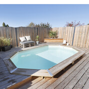 piscine bois azura 610 x 400 x h 120 cm 70845