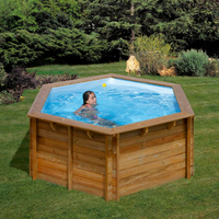 Piscine bois ronde Lili Ø2,80 x H.1.07 m