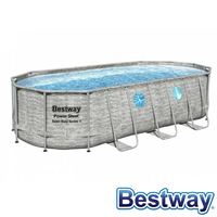 Piscine tubulaire ovale Power Steel Swim Vista Pool 5.49 x 2.74 x H.1.22 m