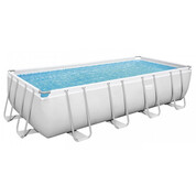 Piscine tubulaire rectangle Power Steel 5.49 x 2.74 x H.1.22 m - Filtre à cartouche