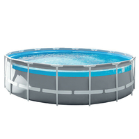 Piscine tubulaire ronde Prism Frame Clear Window - Ø 4.88 x H.1.22 m