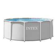 Piscine tubulaire ronde Prism Frame Intex Ø 3.66 x 1.22 m