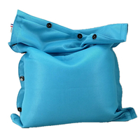 pouf complet 125 x 175 bleu 35214