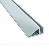 Profil accrochage pvc liner vertical renovation unite 2 ml