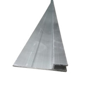Profil d'accrochage Hung alu horizontal pour liner piscine