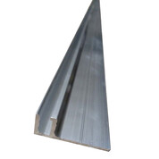Profil d'accrochage Hung alu vertical pour liner piscine