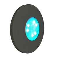 Projecteur led universel 30w rgbw 1150 lm enjoliveur anthracite