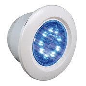 Projecteur LED ColorLogic® III LED couleur pour piscine liner - Collerette blanche
