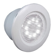 Projecteur LED CrystaLogic® III LED blanche pour piscine liner - Collerette sable