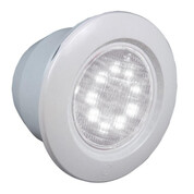 Projecteur led crystalogic® iii led blanches pour piscine liner - collerette blanche