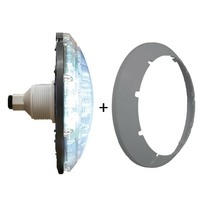 Projecteur LED pour conduit 1.5 40W blanc 4400 lm - gris