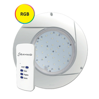 Projecteur plat rgb 90 led avec télécommande