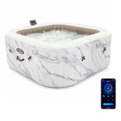 pure spa calacatta 4 places bulles sterilisateur wifi 75683