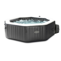 Pure spa Carbone 6 places octogonal - Bulles, jets, écostérilisateur, Wifi