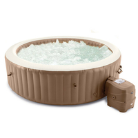 pure spa sahara 8 places rond bulles systeme anti tartre 43516
