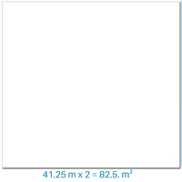 PVC armé blanc Pool Skin 41.25 m² x 2 soit 82.5 m²