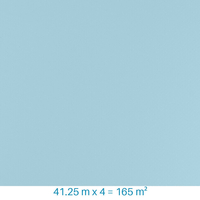 PVC armé bleu clair Renolit Alkorplan 41.25 m² x 4 soit 165 m²