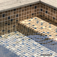 PVC armé Cyrus sable - 41.25 m² x 2 soit 82.50 m²