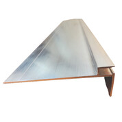 Rail alu horizontal- barre 2 ml- larg 9cm