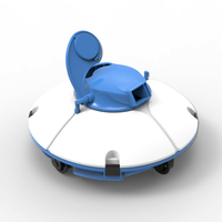 robot aspirateur de piscine fresbee bleu 38328