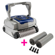 Robot Polaris Cyclonix W 445 picots by Zodiac + brosse mousse 