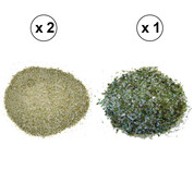 Sac de sable de verre de 20 kg x 2 + Gravier verre 25 kg x 1 - Filtre 10 m³/h