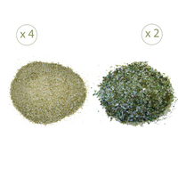 Sac de verre filtrant de 25 kg (14 m³/h) - 4 x verre fin + 2 x verre gros