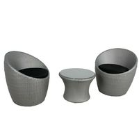 Salon de jardin Belize en résine argent