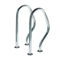 Sortie de bain platine à visser - lot de deux