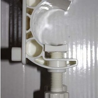 Support pour pied a serre sur piscine tubulaire enrouleur hs