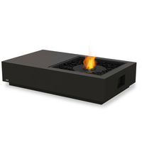 table interieure exterieure graphite avec cheminee 44155