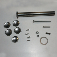 Visserie avec axe poignee enrouleur