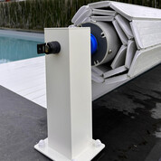 Volet hors sol automatique avec fin de course mécanique Start Wood