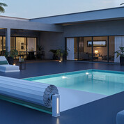 Volet hors sol One Green avec batterie - Fin de course mécanique