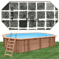 Woodfirst Original octo allongée 656 x 456 x 130 persia anthracite