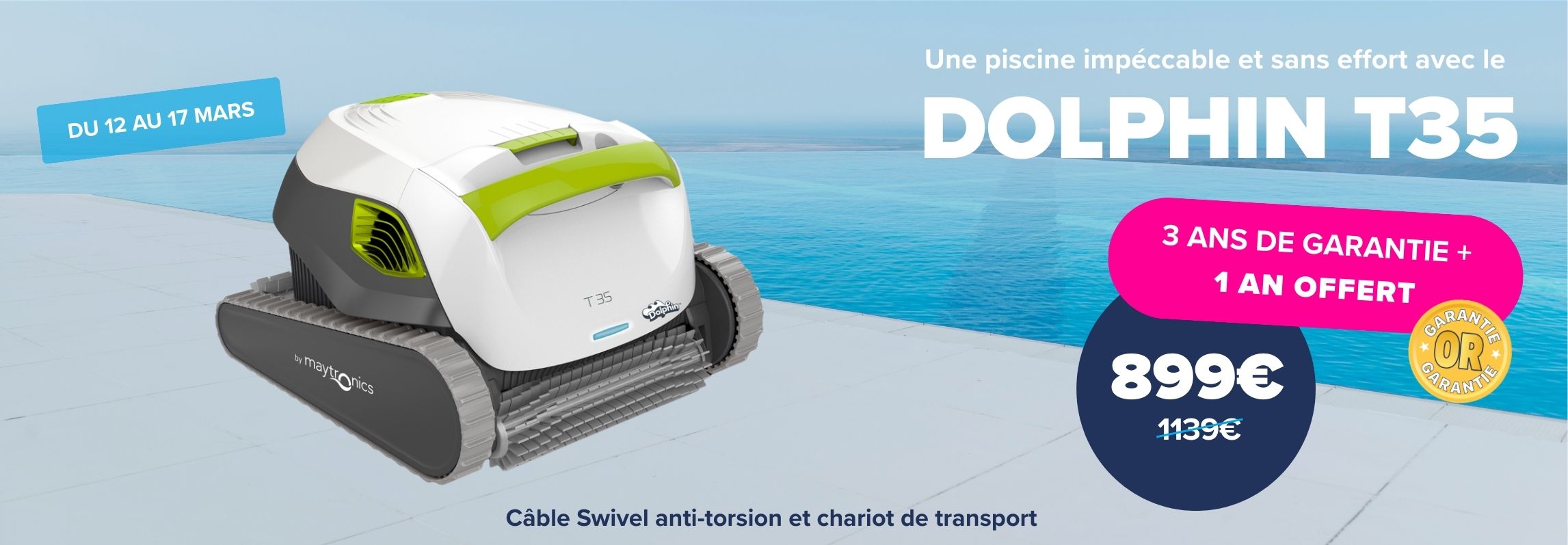 Robot T35 Garantie 3+1 