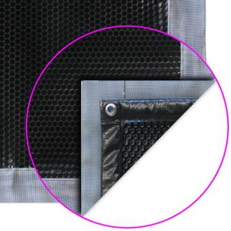 bache a bulles noire luxe iverbul quatro bavette grille le m 31908