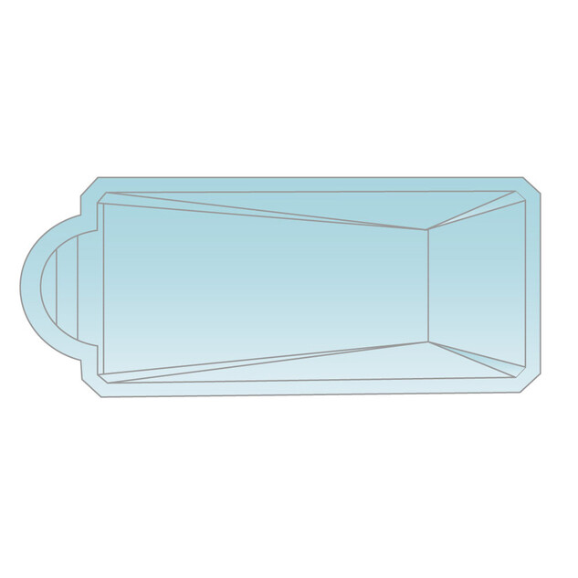 International Cover Pool Bâche D'hiver Pour Piscine De 2 X 5 Mètres (avec Fixations Et Tendeurs) (2,30 X 5,30 M Pour Que Sobresalga Et S'Anclar Hors De La Piscine) PVC