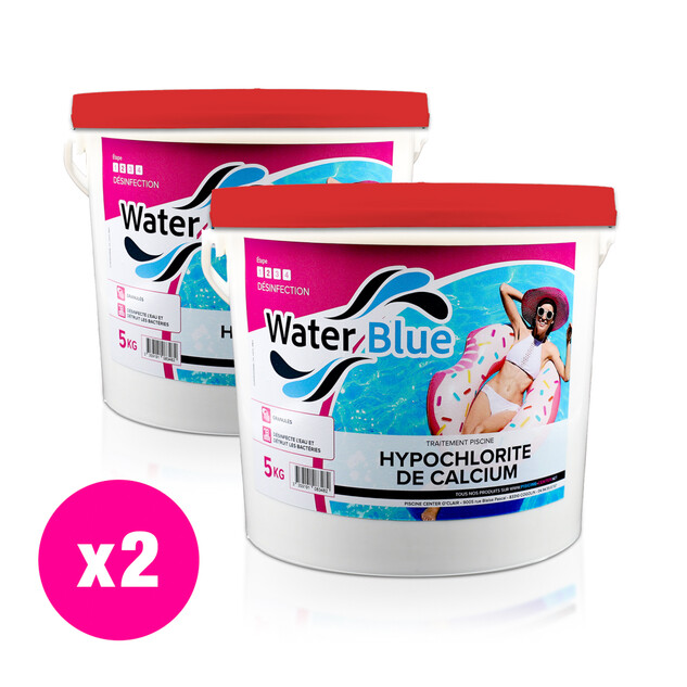 chlore choc non stabilise waterblue granule 2 x 5 kg 67421