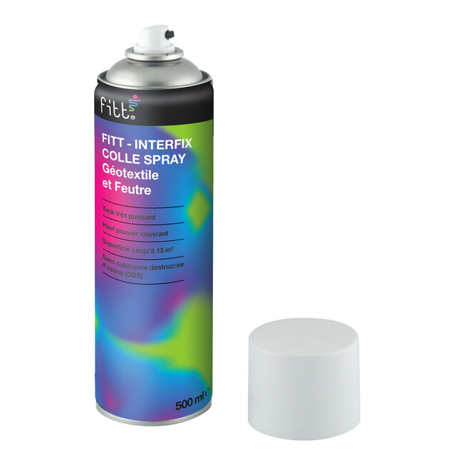 colle pour geotextile en aerosol interfix 500 ml 15 m 17066