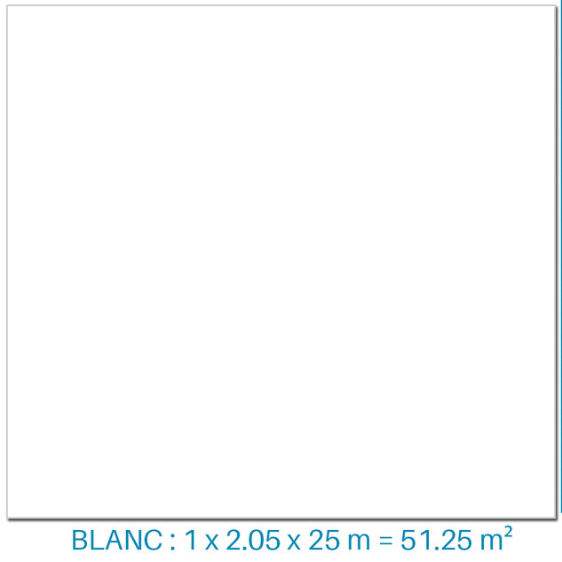 liner renolit alkorplan 2000 blanc 2 05x25m soit 51 25 ma 45547