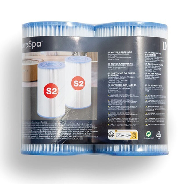 lot de 2 cartouches pure spa s2 75499